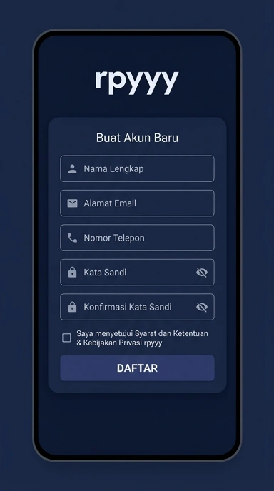 Cara Mudah Membuat Akun rpyyy untuk Pengguna Android
