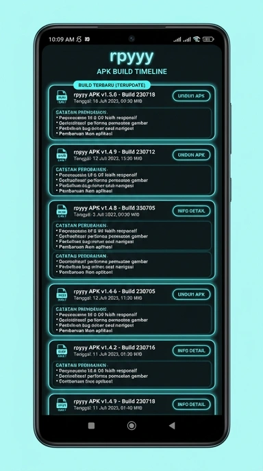Riwayat Versi rpyyy untuk Pengguna Android